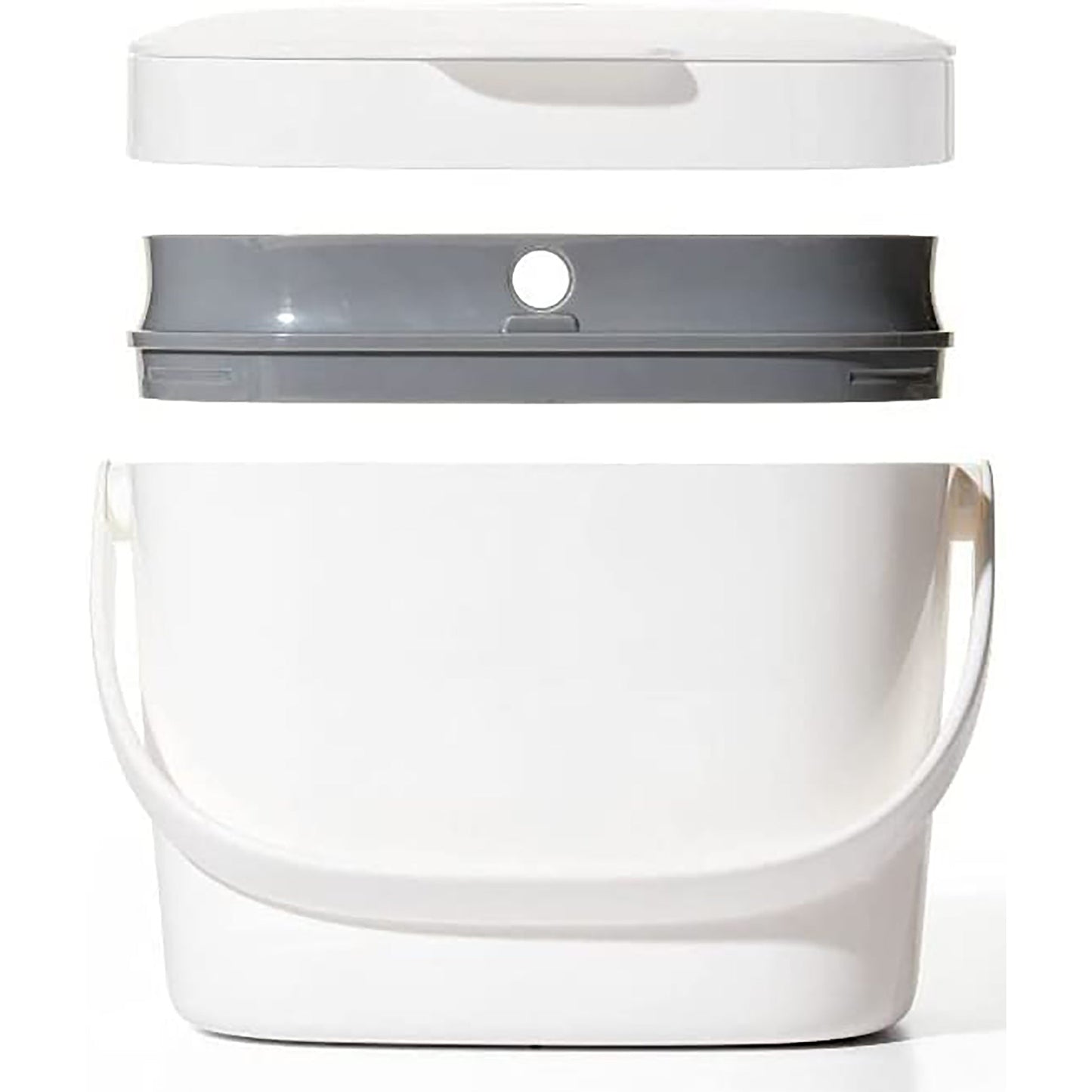 Easy Clean Compost Bin 6.62 Litre - White