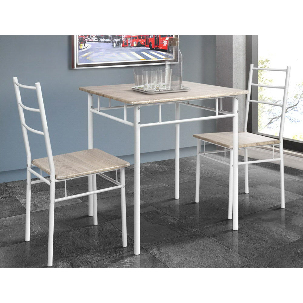 3 Piece Dining Set - Natural