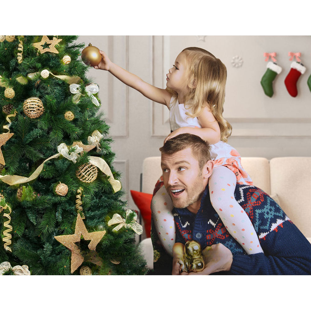 Christmas Tree Xmas Decor PinenNeedle 2100 Tips - 2.4m