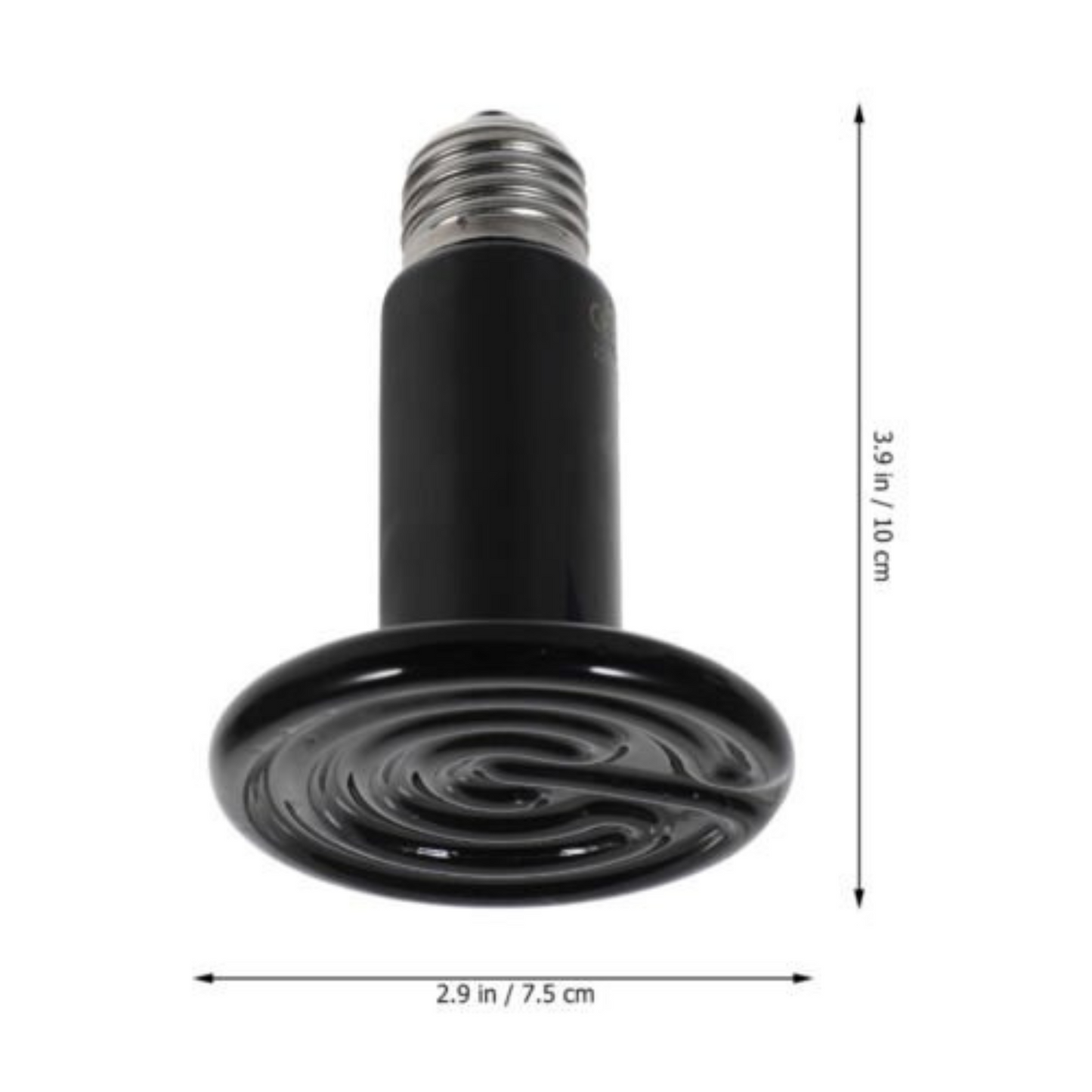 50 to 200W Infrared Ceramic Reptile Heat Emitter Bulb E27 Pet Heating Lamp