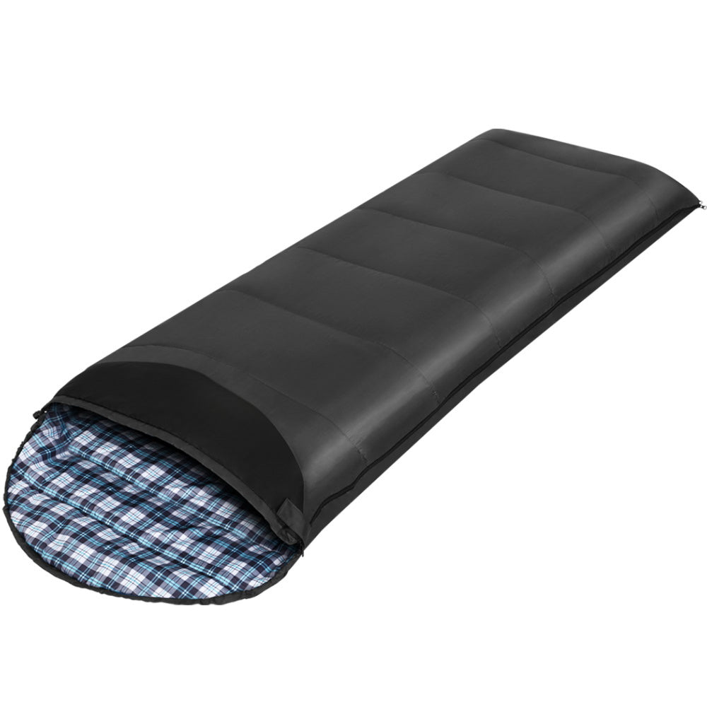 Sleeping Bag Single Camping Hiking Winter Thermal - 190T