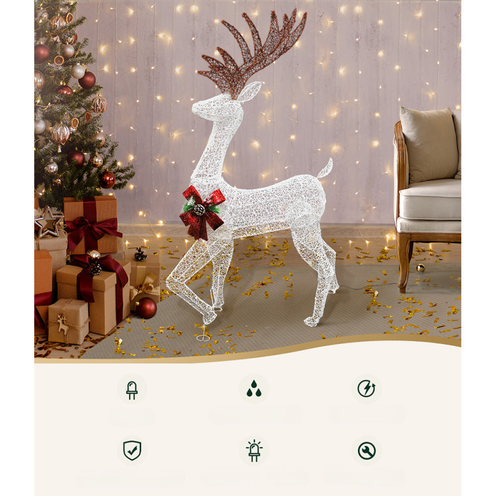 Christmas Xmas Lights LED Rope Reindeer Waterproof Outdoor - 5m
