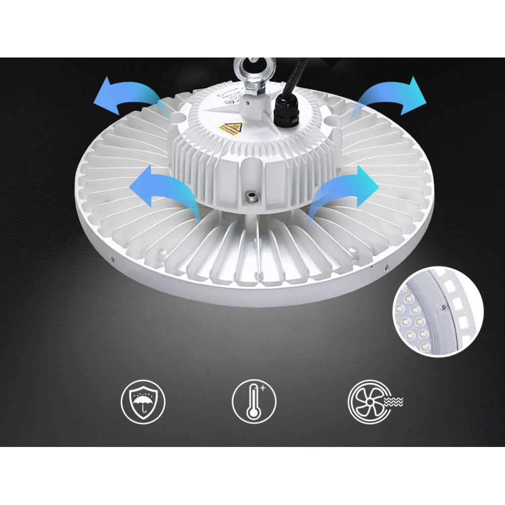 LED High Bay Lights Light 150W Industrial Workshop Warehouse Gym WH