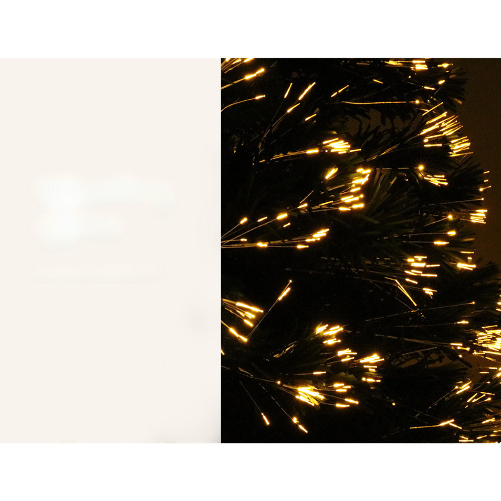 Christmas Tree LED Xmas Decor Optic Fibre Warm White - 1.8m