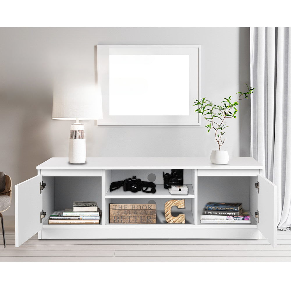 TV Entertainment Unit - White