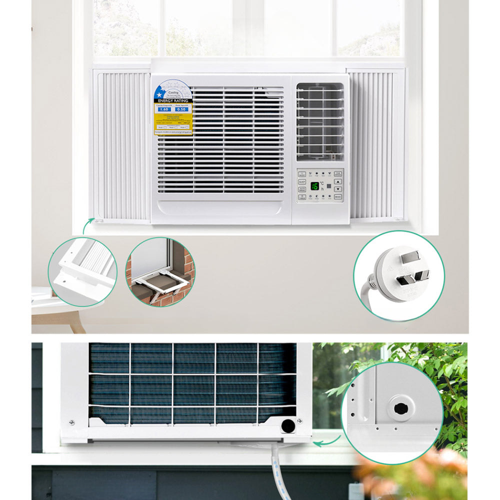 Window Air Conditioner Portable 2.7kW Wall Cooler Fan Cooling Only