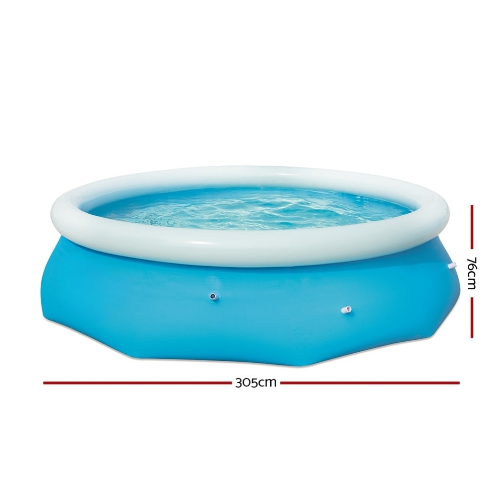Above Ground Swimming Pool 305x76cm Fast Set Pool Family