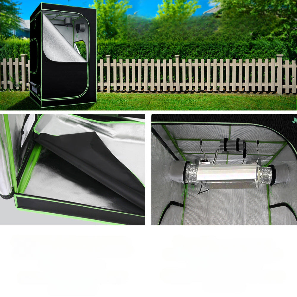 Grow Tent Kits 1680D Oxford 0.9MX0.9MX1.8M Hydroponics Grow System