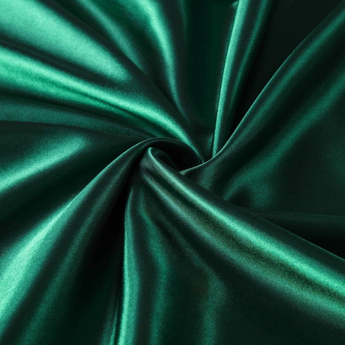 1800TC Microfibre Silky Soft Satin Comfort Hypoallergenic Fitted Sheet Set - Green