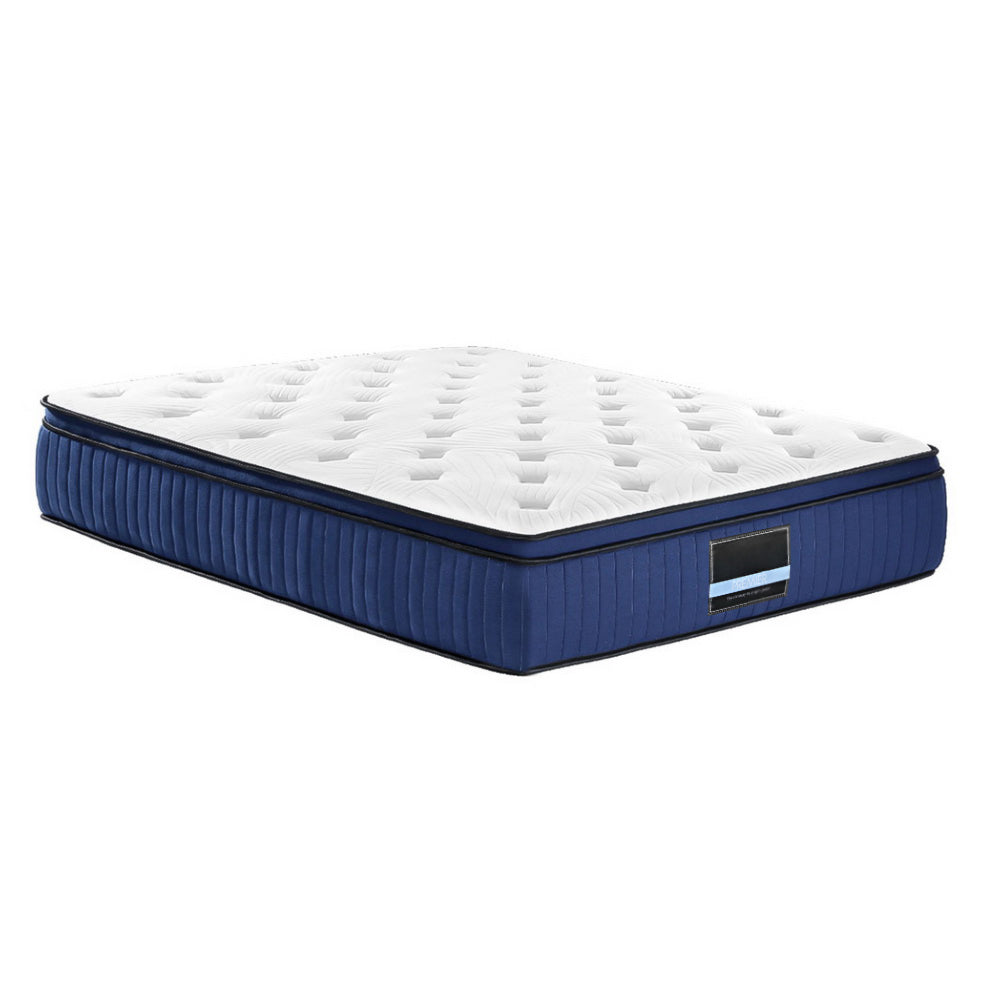 Bedding Euro Top Cool Gel Pocket Spring Mattress - 34cm Double/Queen/King