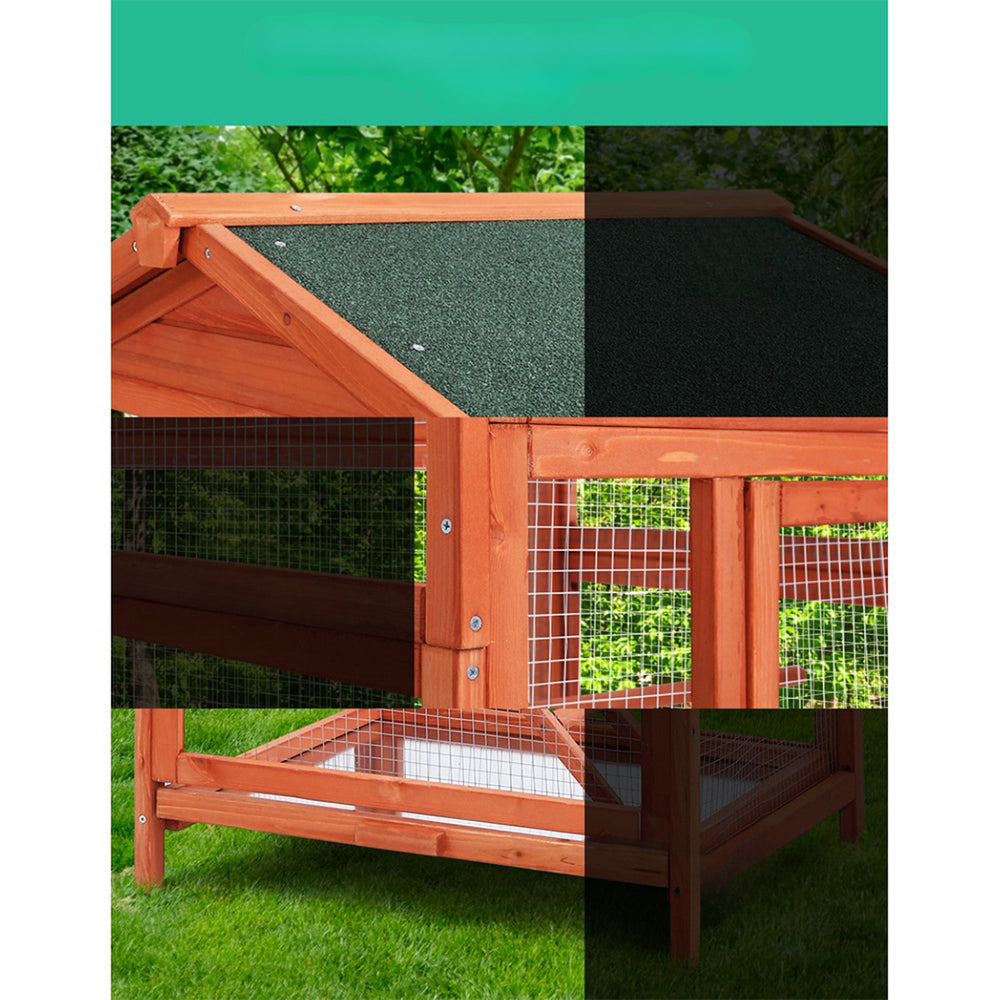 Bird Cage Wooden Pet Aviary Large Carrier Travel Canary - XL