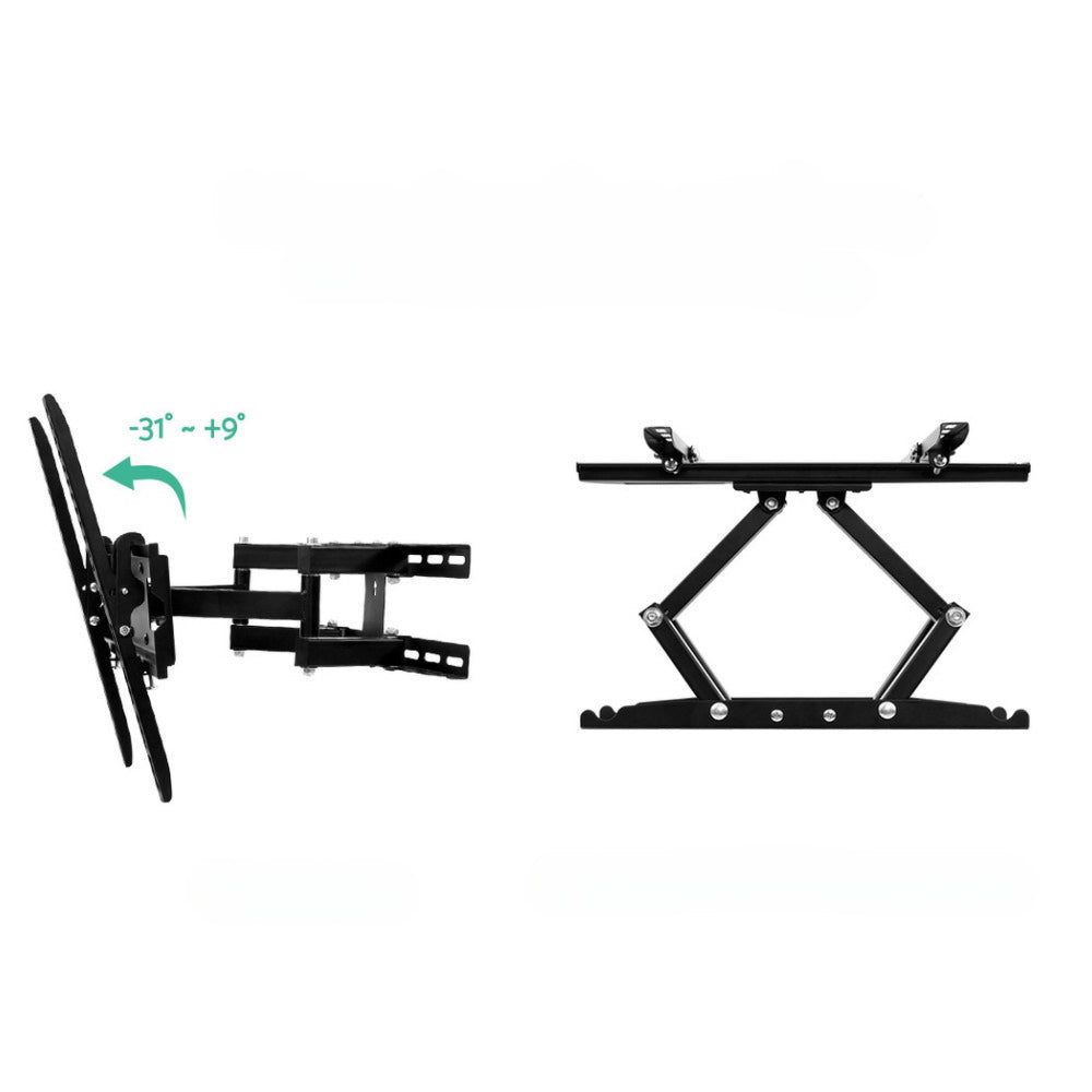 TV Wall Mount Bracket Tilt Swivel Full Motion Flat Slim LED LCD 23 32 42 50 55 inch