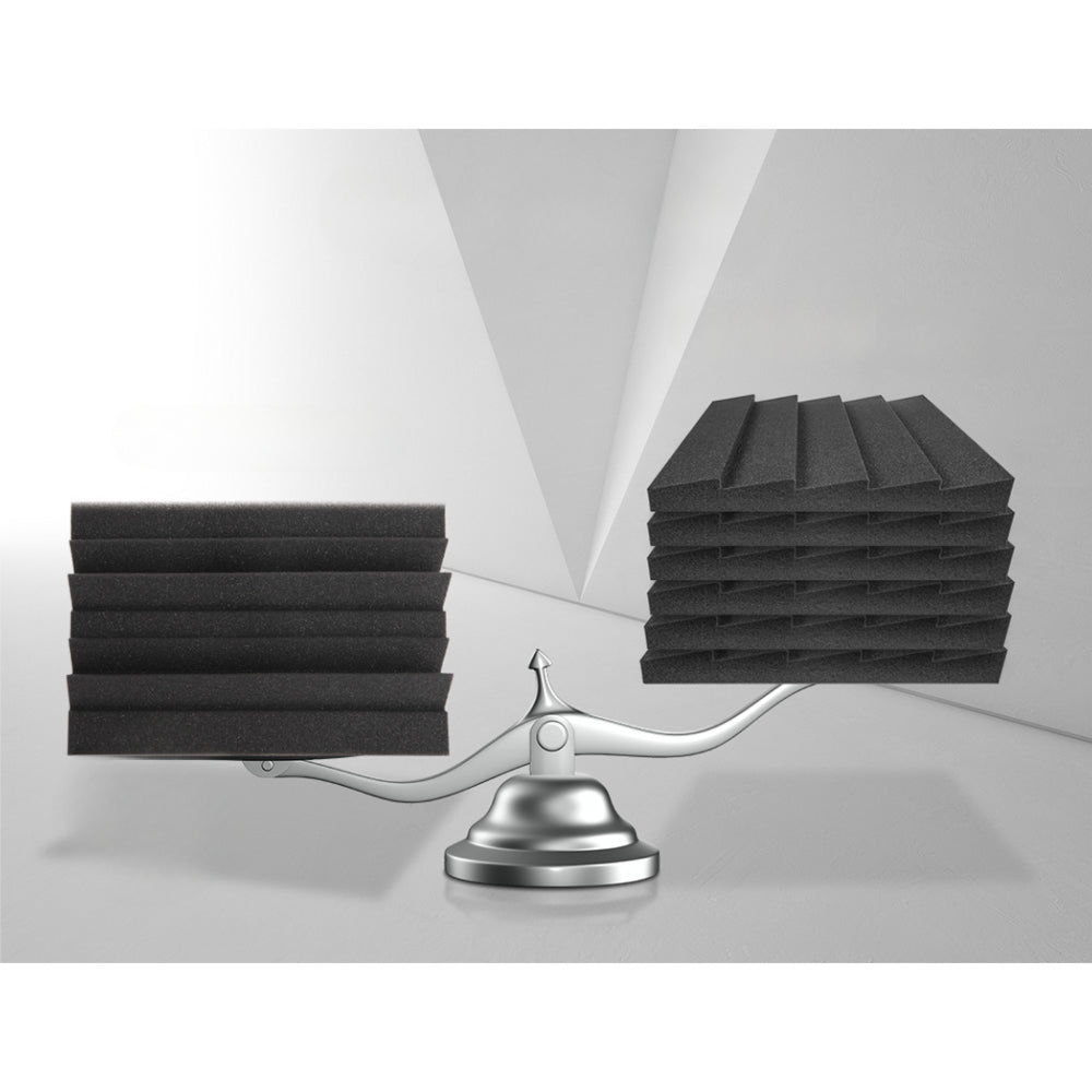 40pcs Studio Acoustic Foam Corner Bass Trap Sound Absorption Treatment