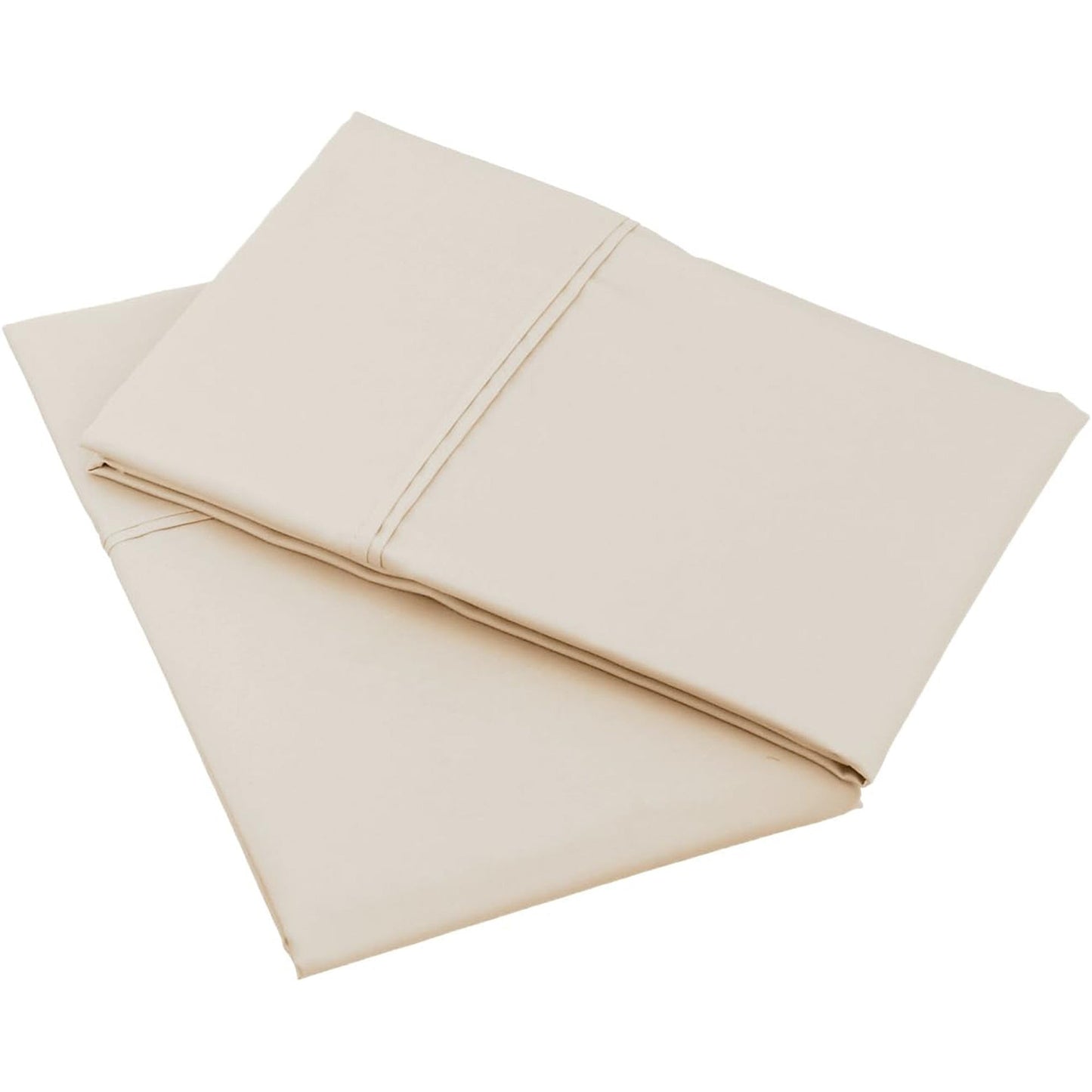 400 Thread Count Cotton Pillow Cases - Beige
