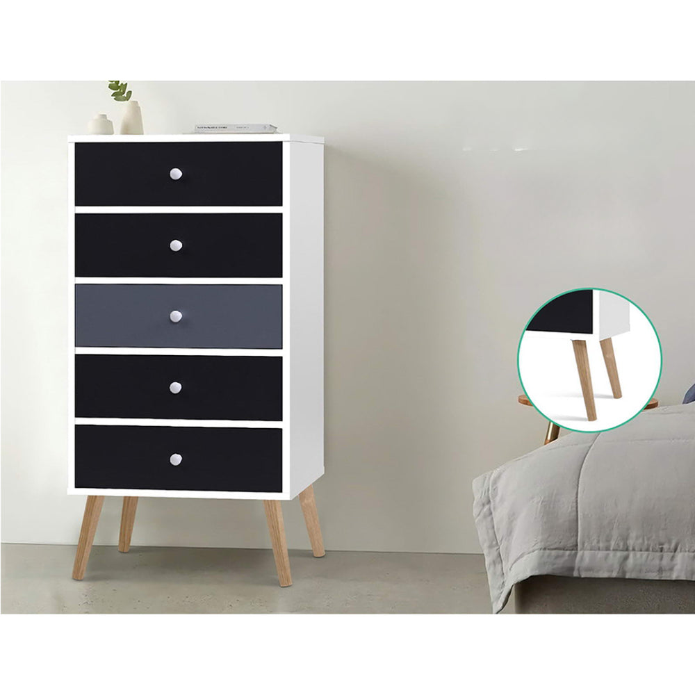 Chest of Drawers Dresser Table Tallboy Storage Cabinet Furniture Bedroom