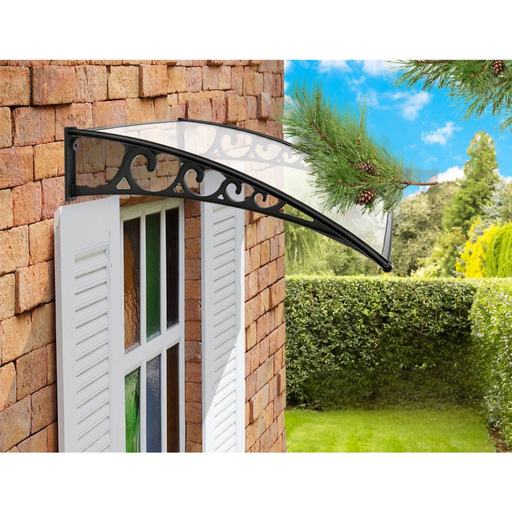 Window Door Awning DIY Patio Outdoor Sun Shield - 1x1.2m