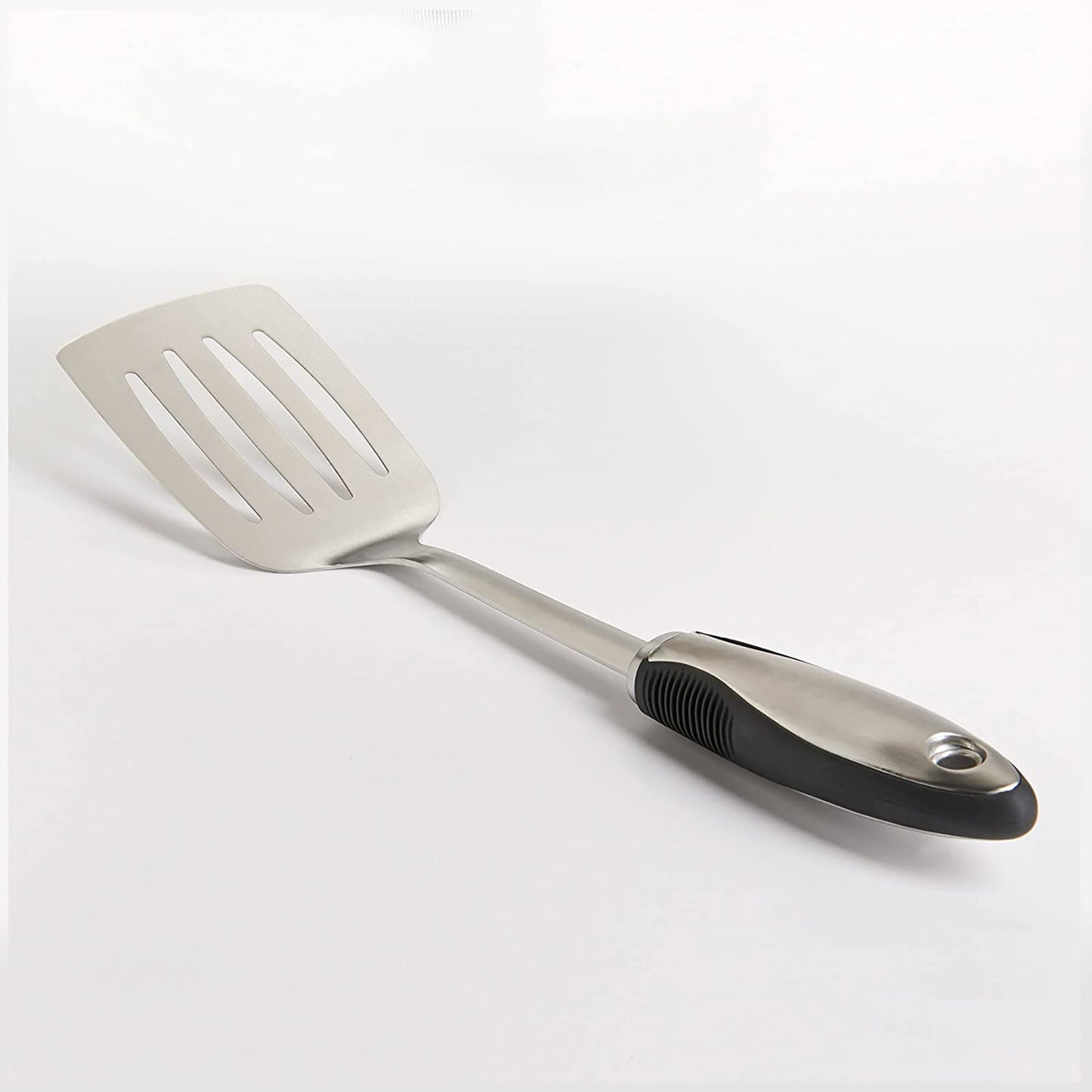 Stainless Steel Cooking Spatula Kitchen Utensil - Grey