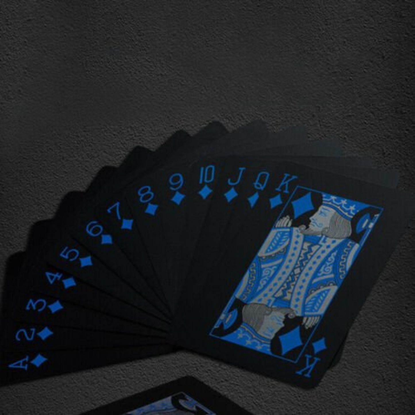 Waterproof Black PVC Poker Deck Plastic Magic Table Game Club Cards