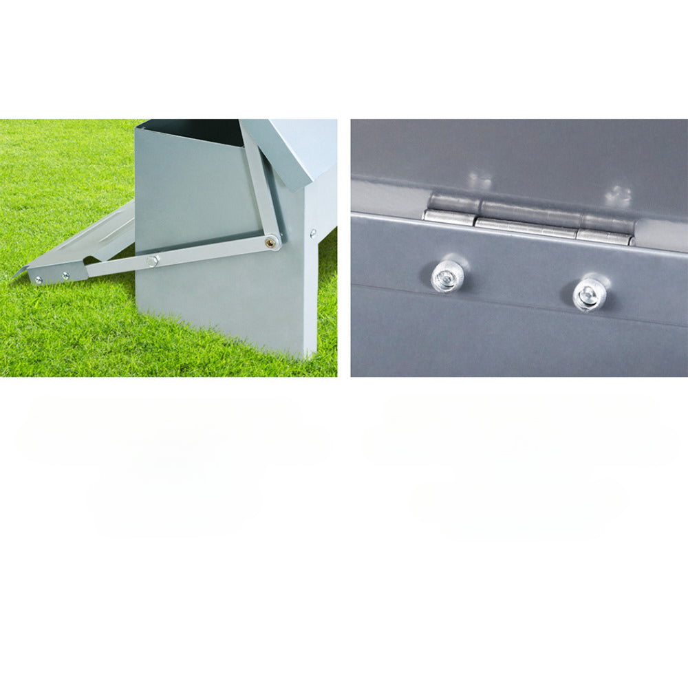 Auto Chicken Feeder Automatic Poultry Self Opening - 5KG Capacity