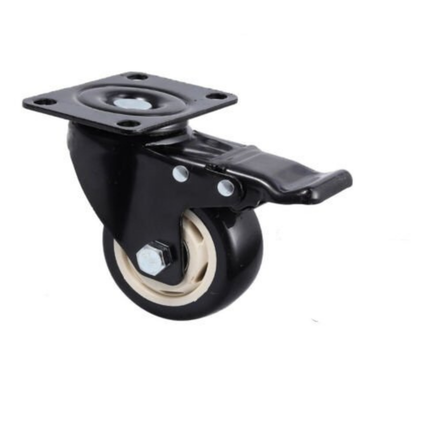 2 Inch Heavy Duty Caster Wheels Polyurethane Swivel Castors with Brake