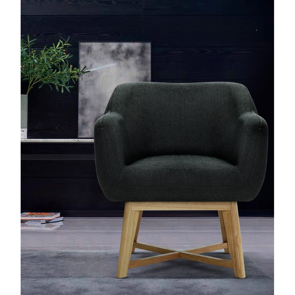 Tub Accent Chair Charcoal