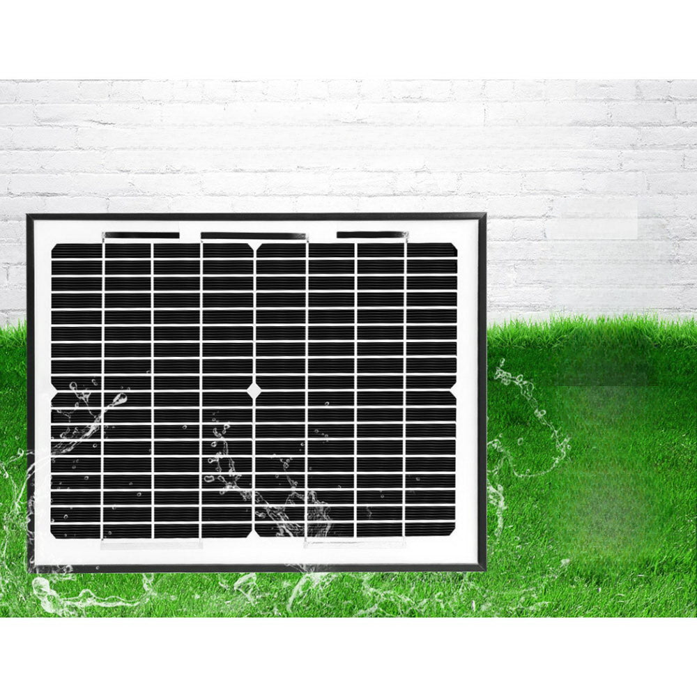 Swing Gate Opener Auto 20W Solar Power Electric Remote Control 1000KG