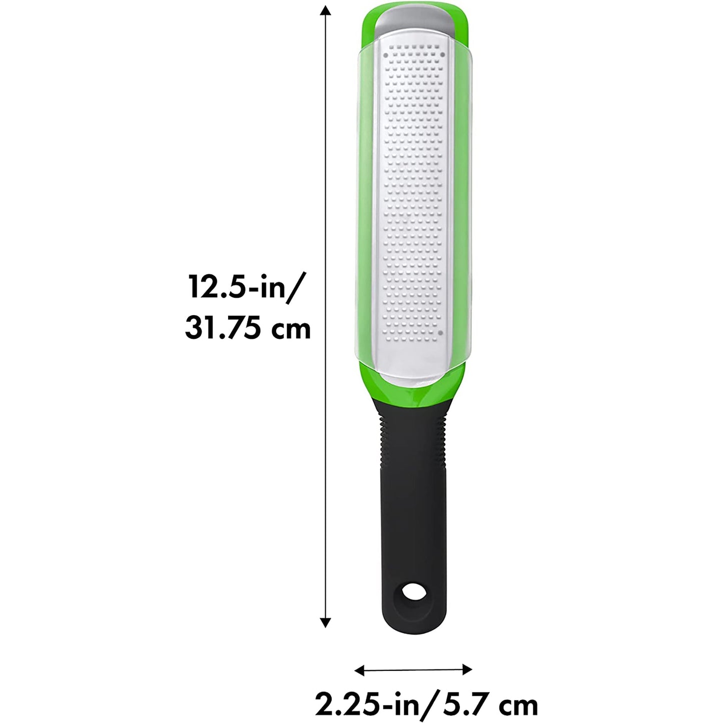Etched Multipurpose Zester Grater ââ‚?2.5x2.25 Inch- Green