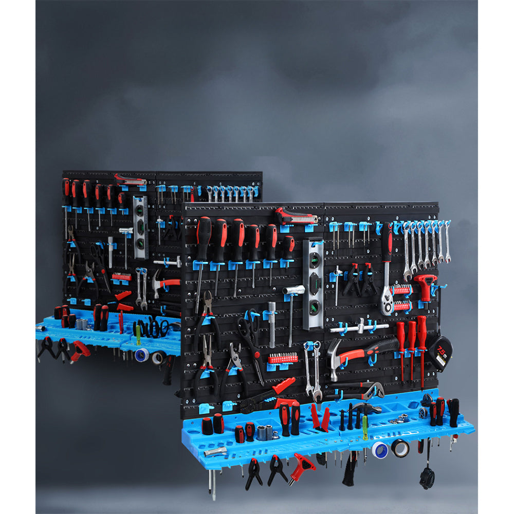 Wall Mounted Rack Tools Steel Garage Board - 108 Storage Bins