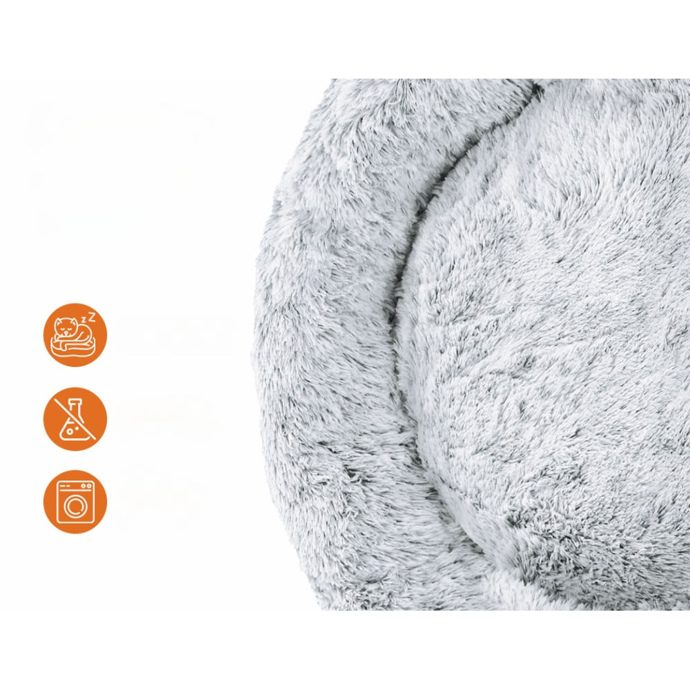 Indoor Dog Bed Pet Bed Cat Large 90cm - Charcoal