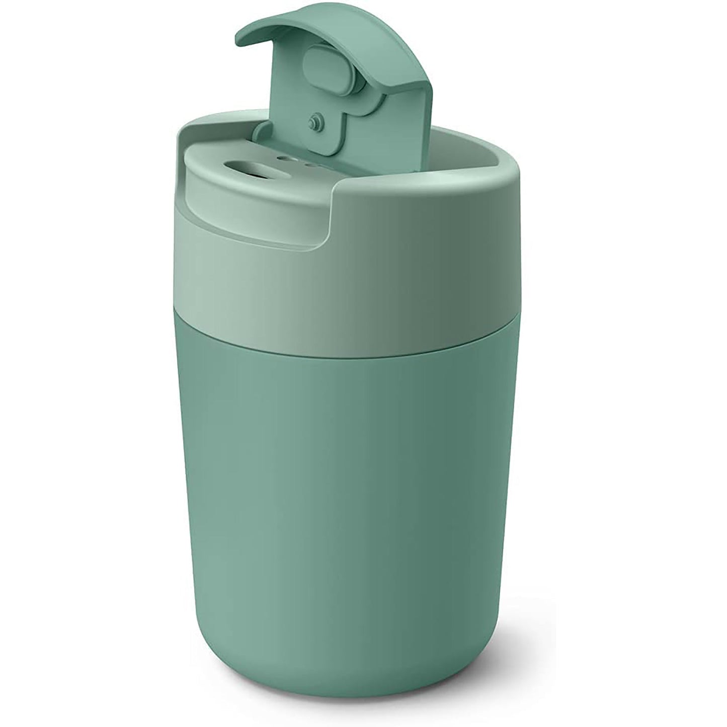 Leak Proof Sipp Travel Mug with Flip Top Cap 340 ml - Green