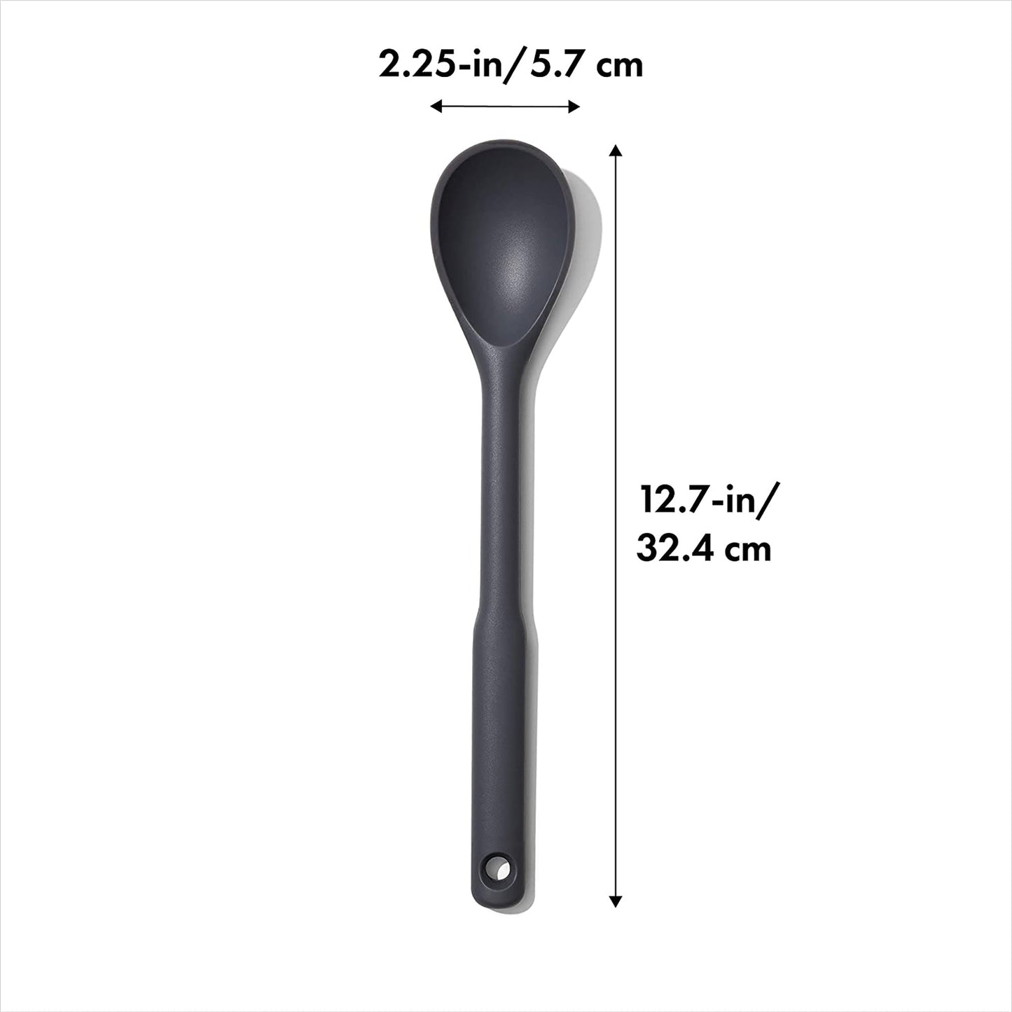 Nylon Cooking Spoon Soup Stirrer Kitchen Utensil - Black