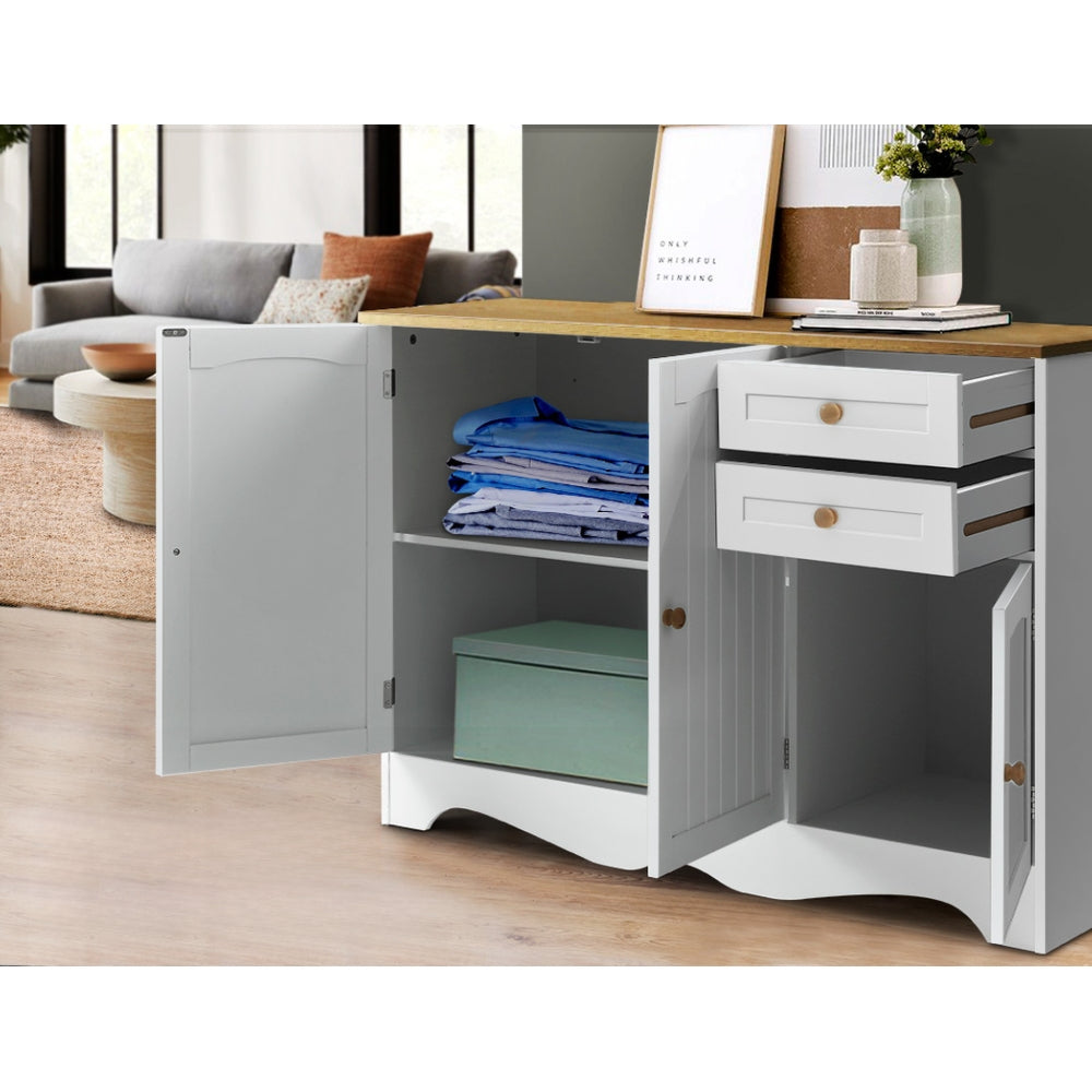 Buffet Sideboard Storage Cabinet Kitchen Cupboard Drawer Table Hallway