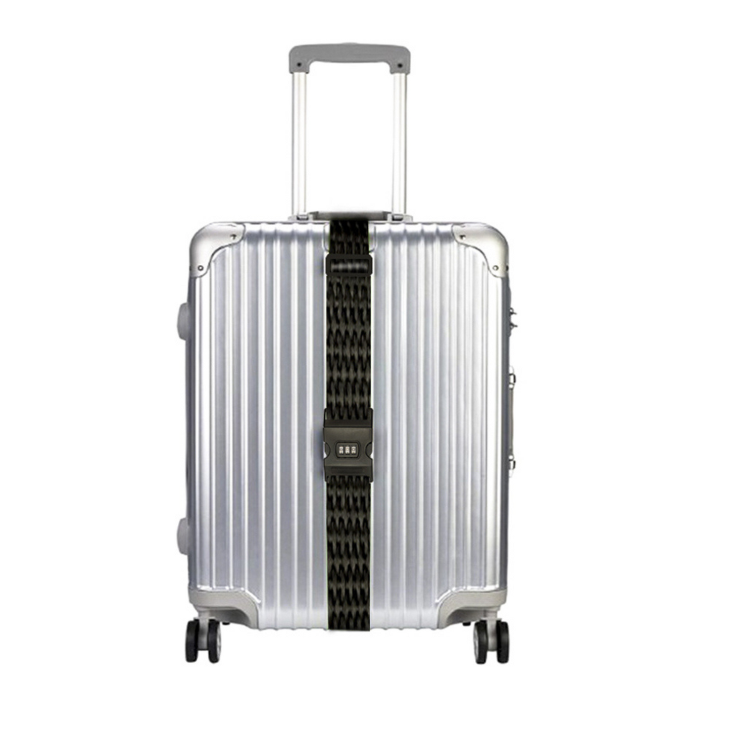 Travel Secure Lock Safe Nylon Luggage Strap Suitcase with Password Code