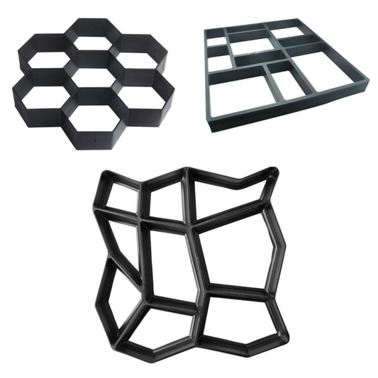 Concrete Paving Patio Mold Garden Path Maker Driveway Walk Road Stone Mould