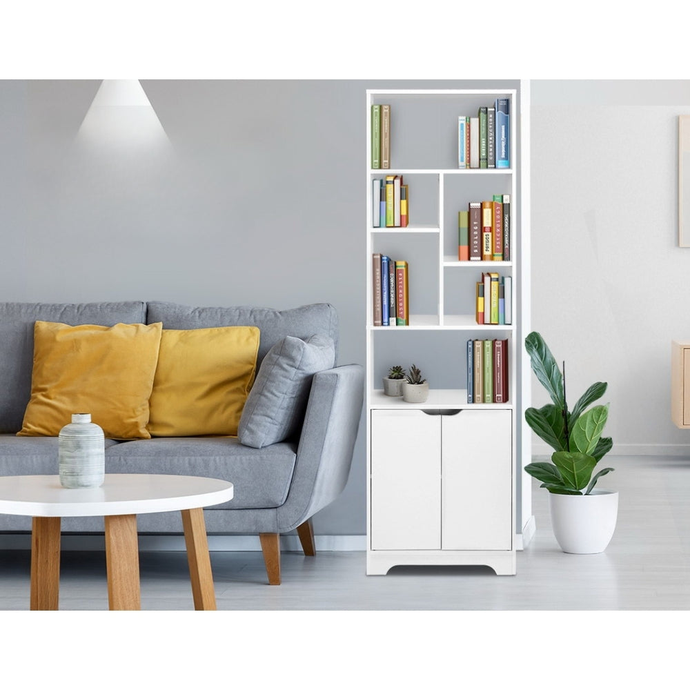Bookshelf Display Shelf Adjustable Storage Cabinet Bookcase Stand Rack