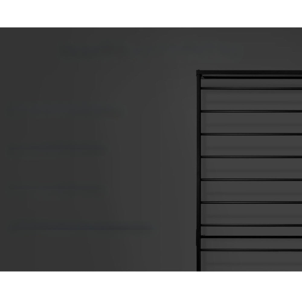 Metal Bed Frame Single Size Platform Foundation Mattress Base Black