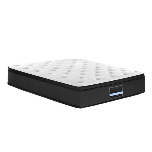 Bedding Euro Top Pocket Spring Mattress - 34cm Double/Queen/King