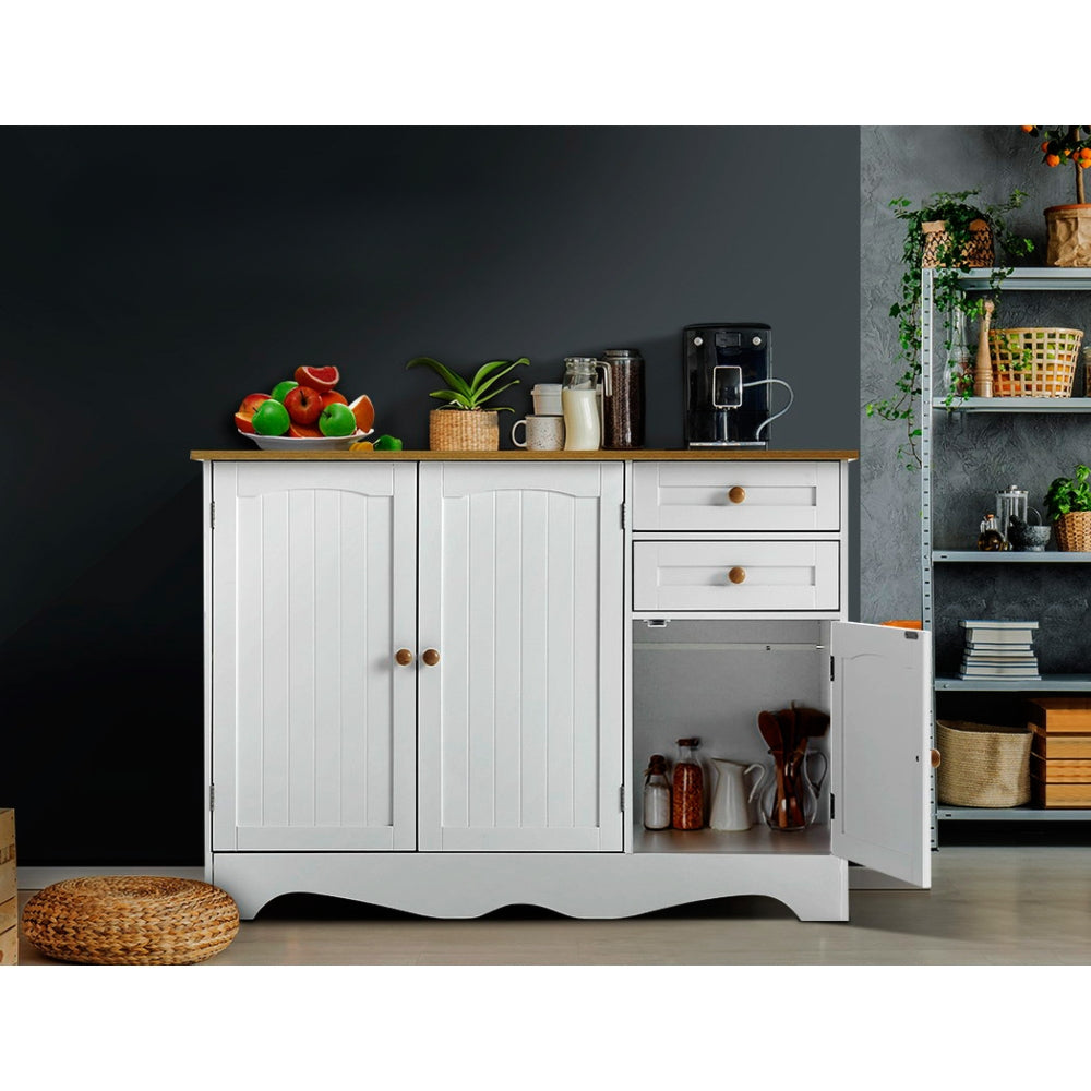Buffet Sideboard Storage Cabinet Kitchen Cupboard Drawer Table Hallway