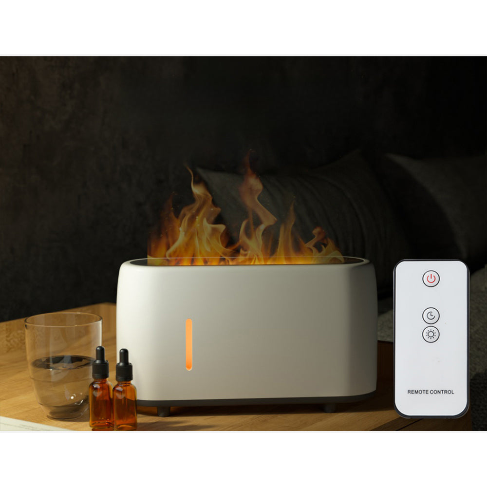 Ultrasonic Aroma Diffuser LED Flame Light