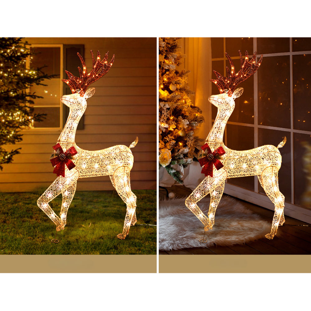 Christmas Xmas Lights LED Rope Reindeer Waterproof Outdoor - 5m
