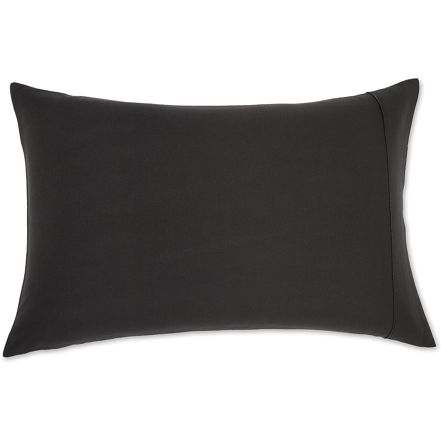Lightweight Super Soft Easy Care Microfibre Pillowcase - Black
