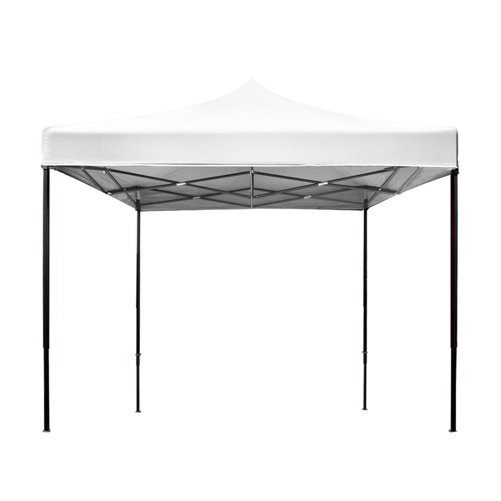 Gazebo Pop Up Marquee Outdoor Wedding Tent Kit White - 3x3m