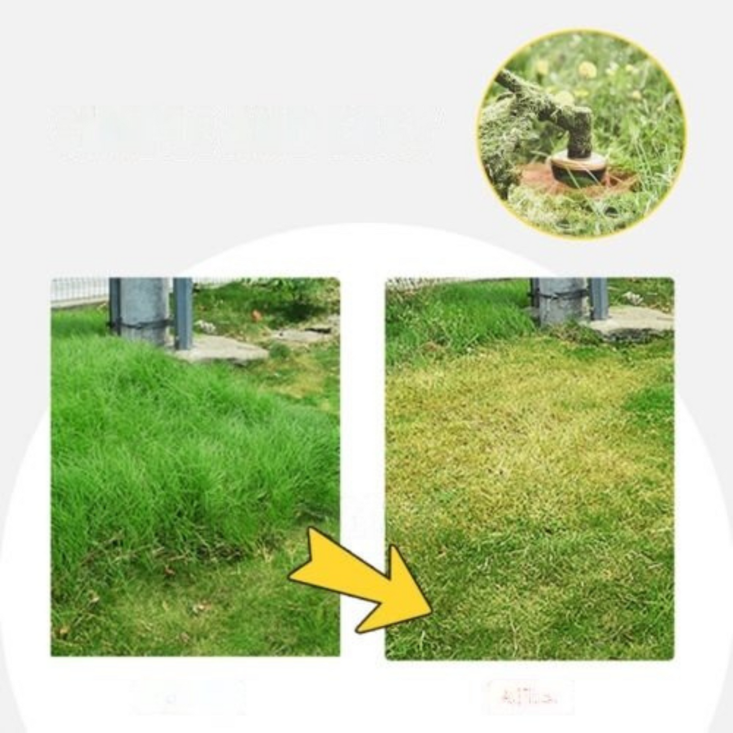 50pcs Grass Trimmer Replacement Plastic Blades for OZITO Bosh Kuller