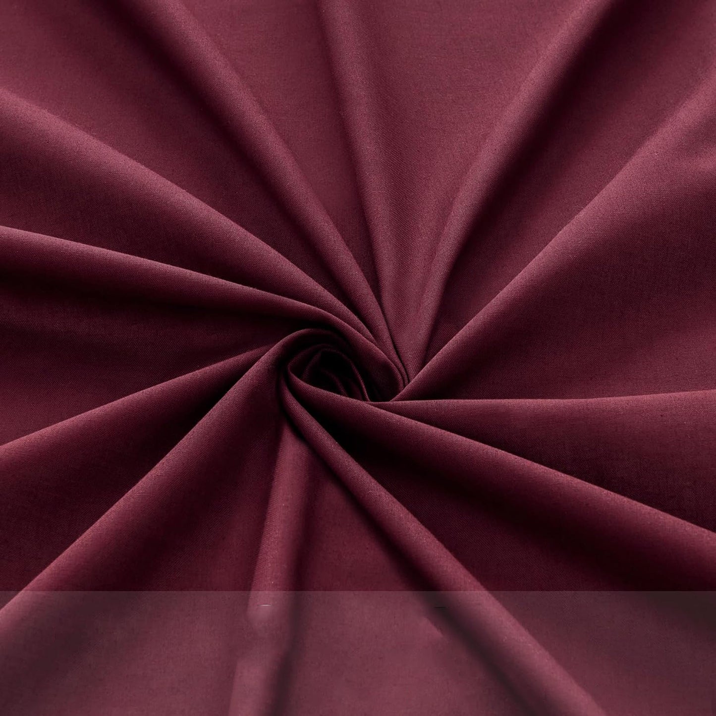 Envelope Closure Soft and Breathable 1000TC Cotton Blend Pillowcases - Burgundy