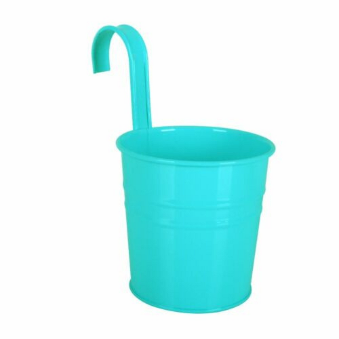 10 Colour Flower Pot Hanging Planters Metal Hooks Iron Balcony Garden Planters