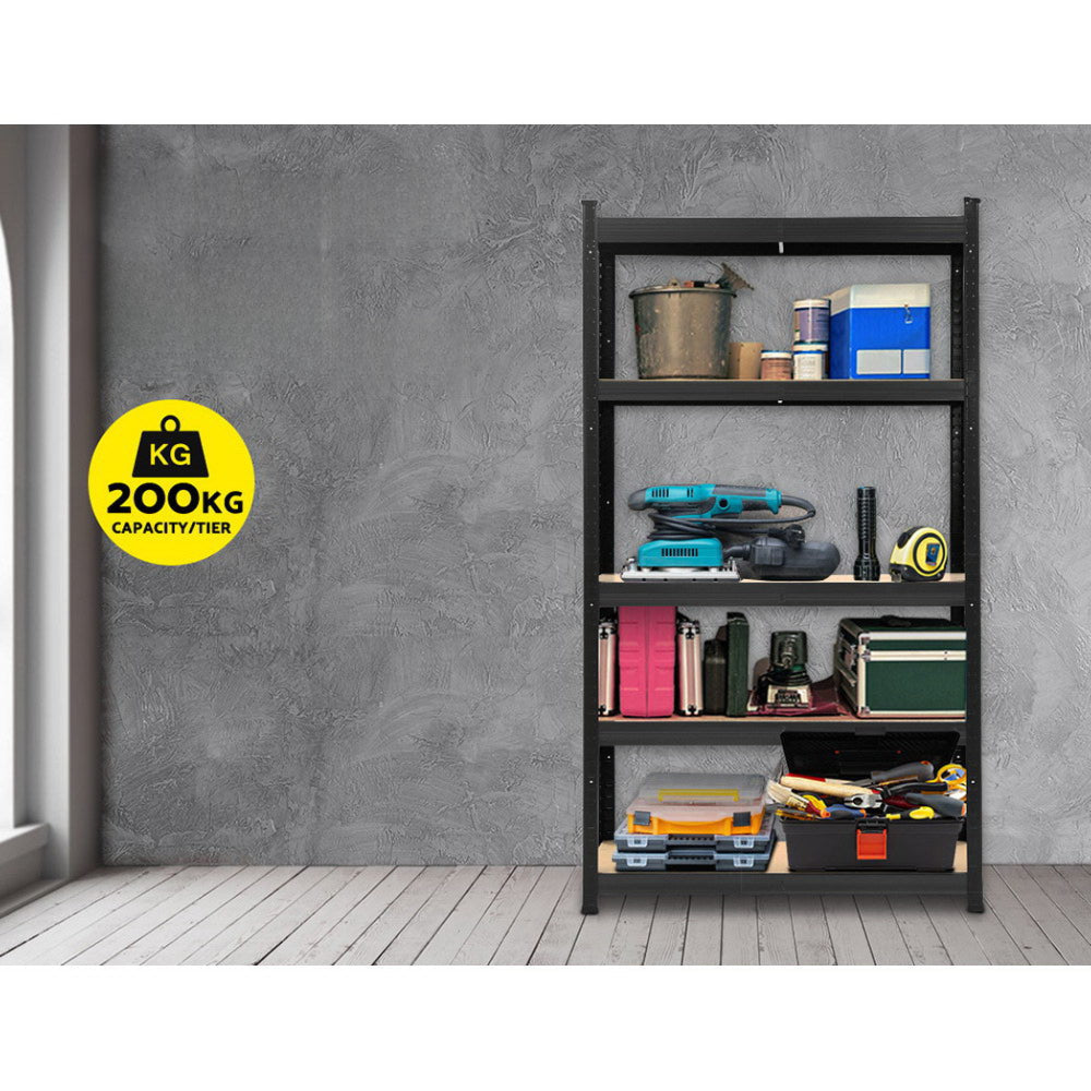 Warehouse Rack Garage Storage Steel Metal Shelves - 1.8M