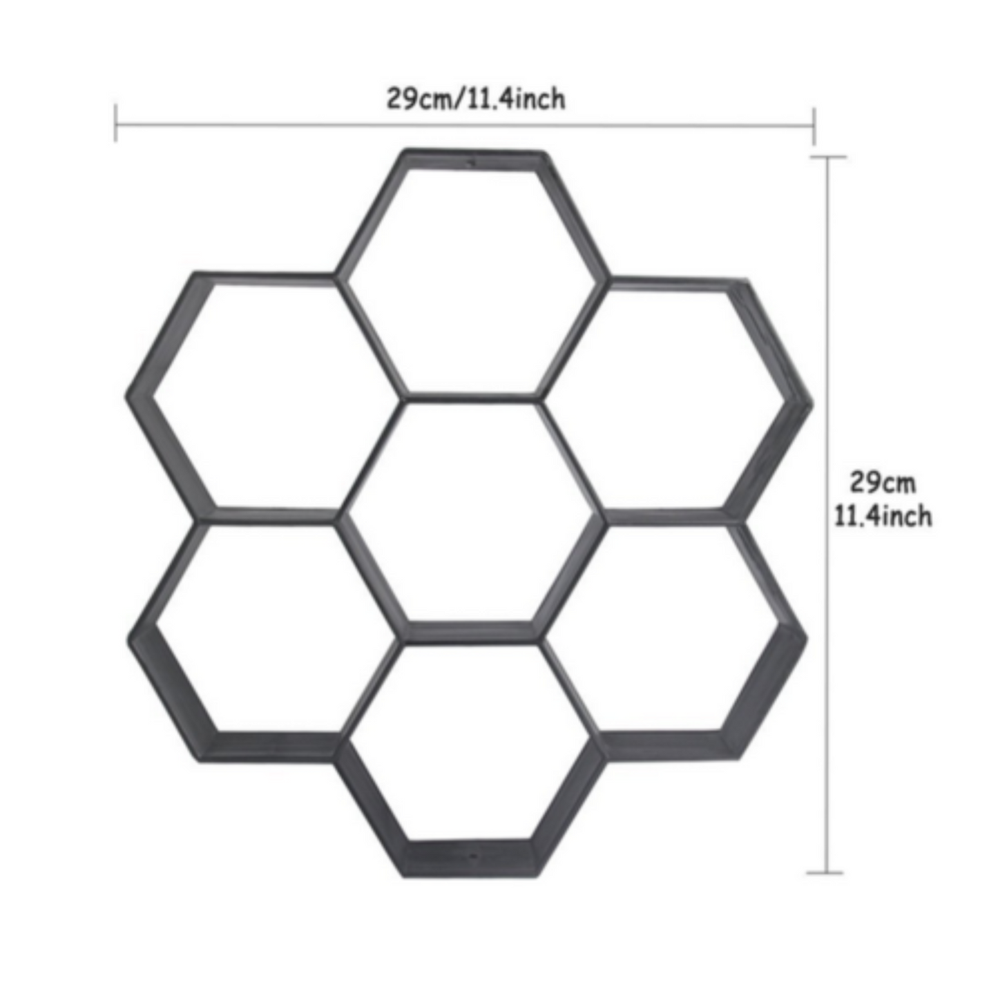 Concrete Paving Patio Mold Garden Path Maker Driveway Walk Road Stone Mould