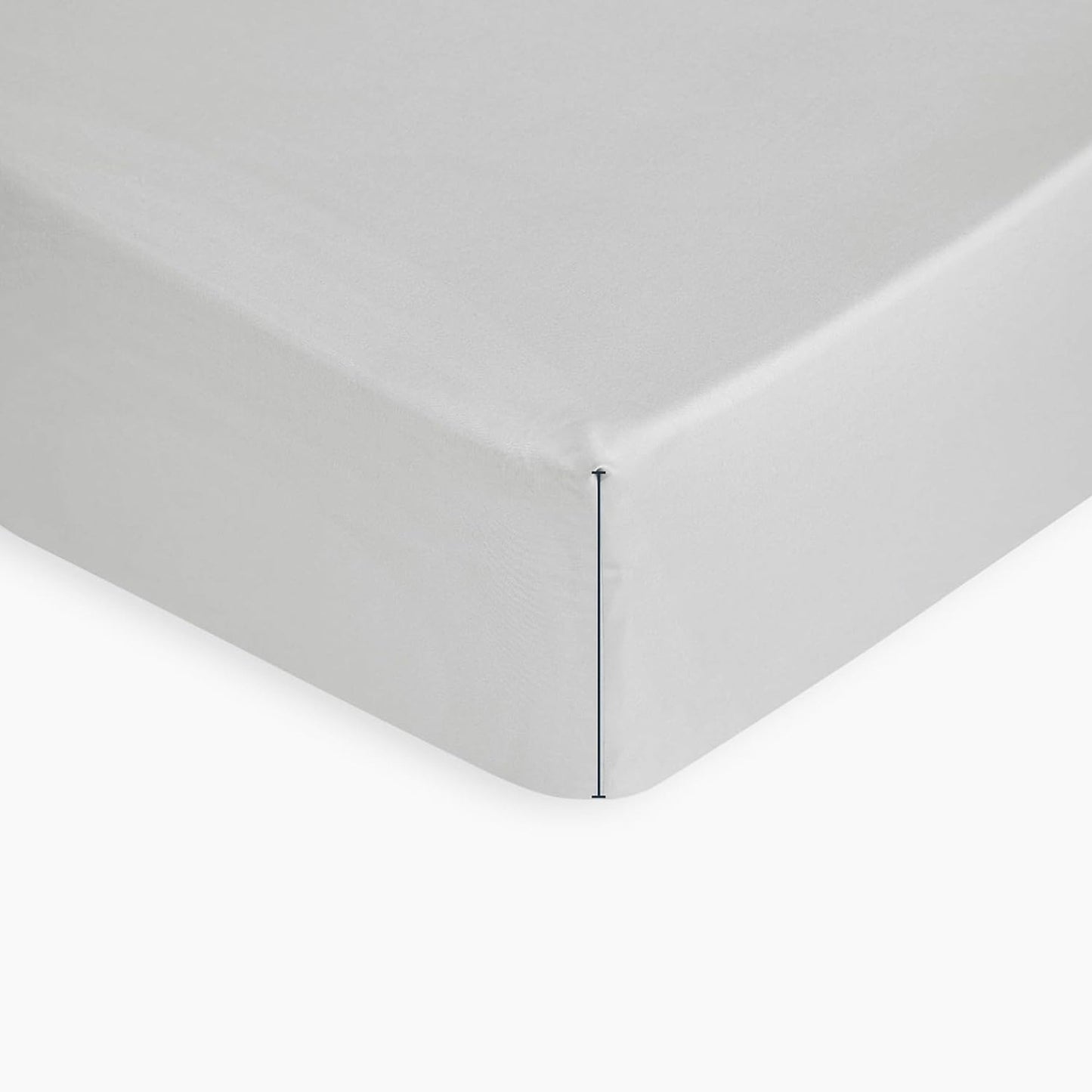 1000TC Ultra Soft Microfibre Extra Deep Fitted Sheet Set - Light Grey