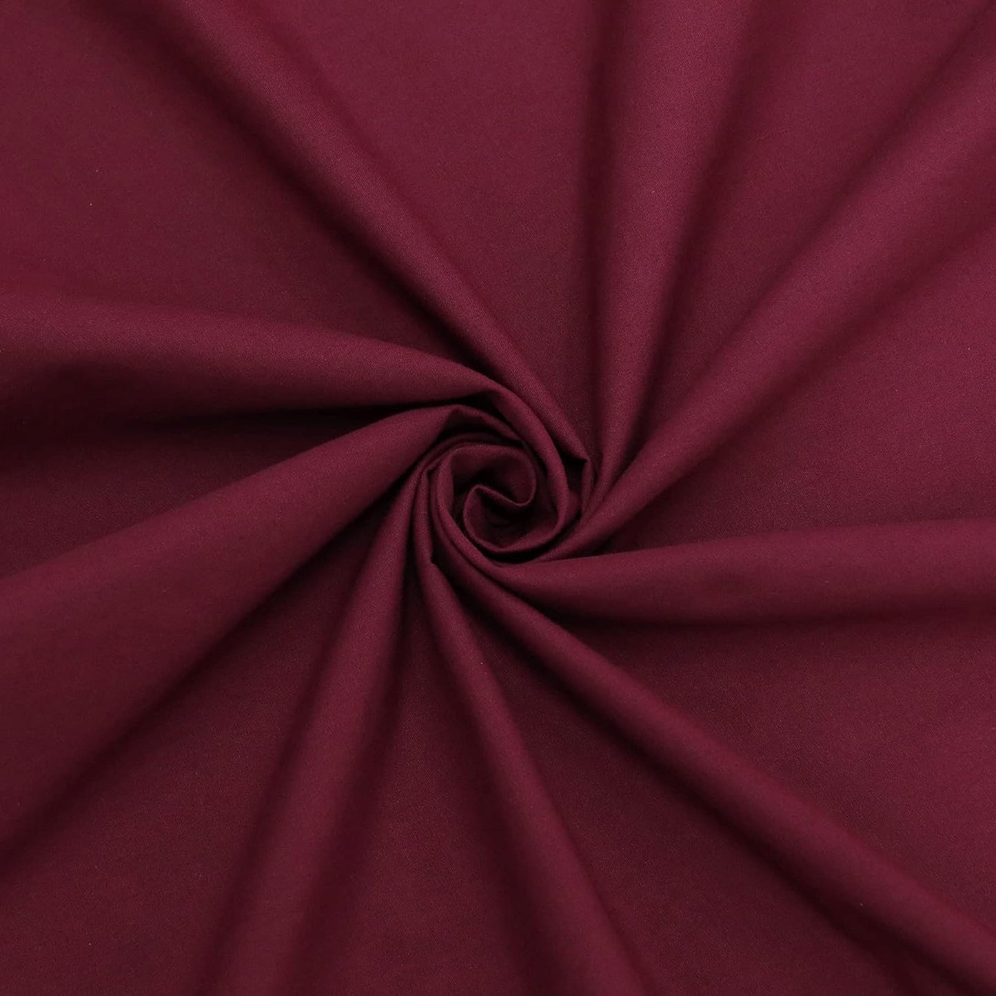 300 Thread Count Sheet Set 50% Cotton 50% Polyester Bed Sheet Set - Burgundy