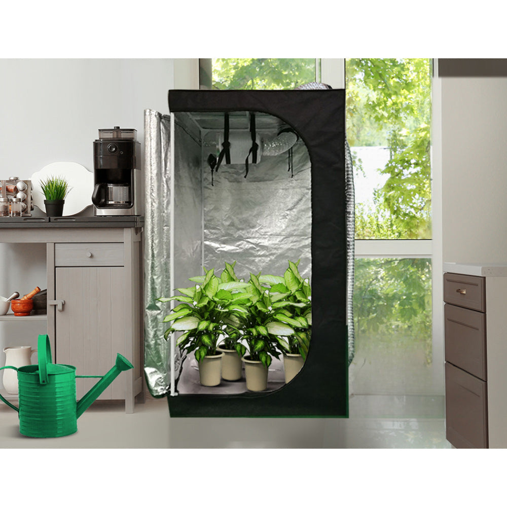 6" Hydroponics Grow Tent Kit Ventilation Kit Fan Carbon Filter Duct